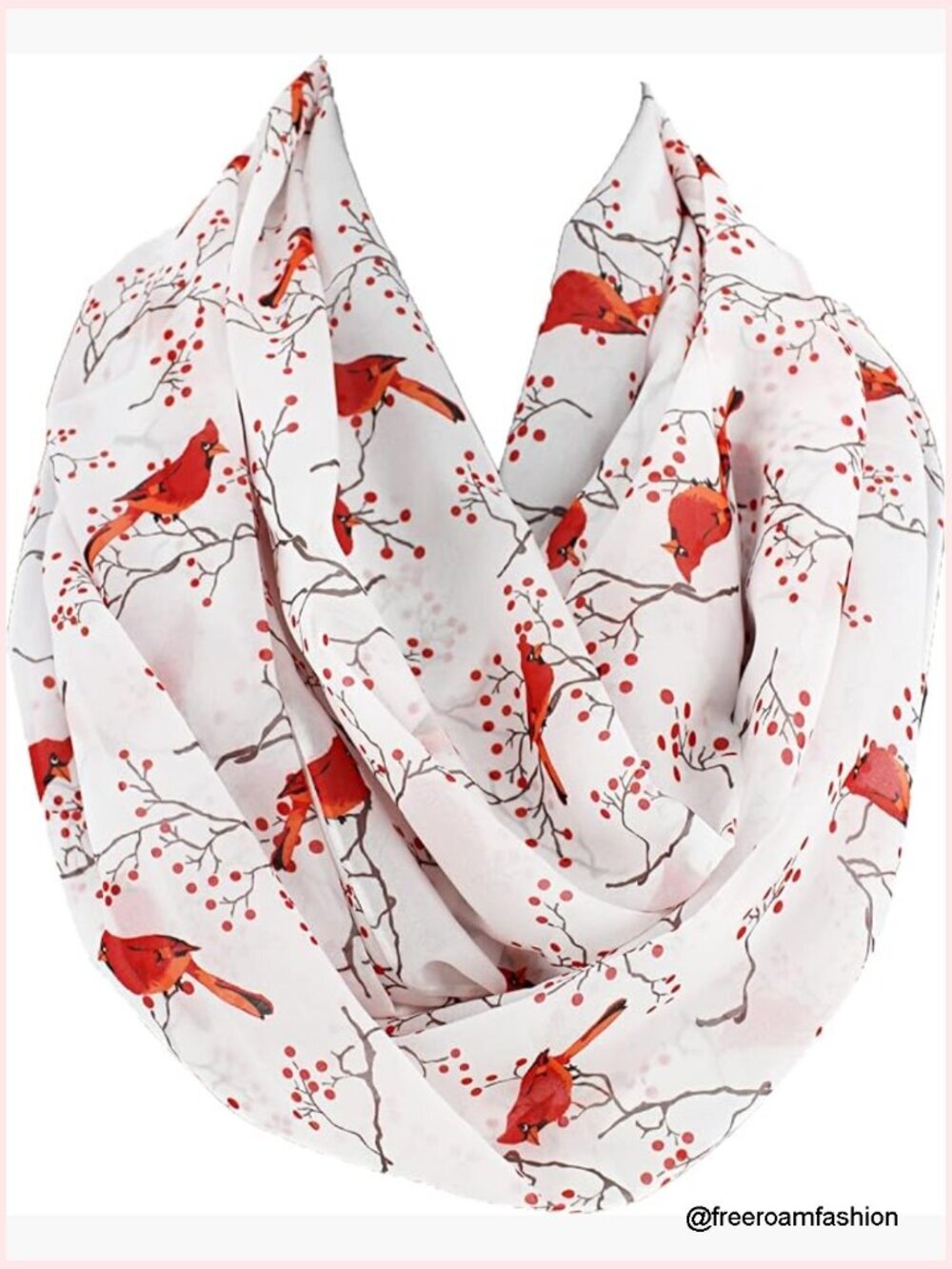 Double Layer Infinity Scarf Circle Scarf Fashion Wrap